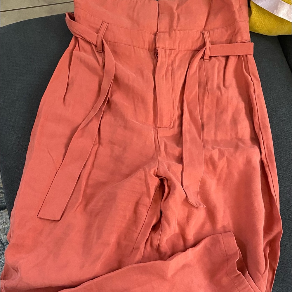 Flare Linen Pants